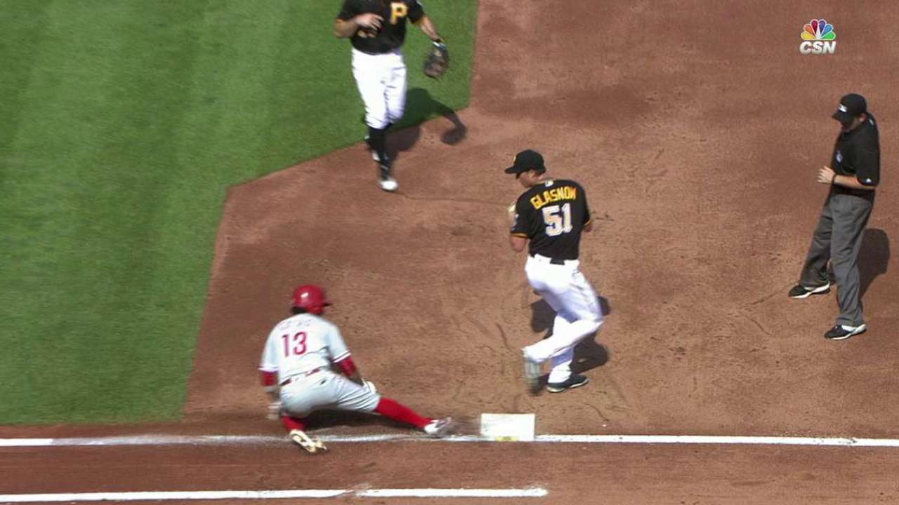 Galvis gets first on review