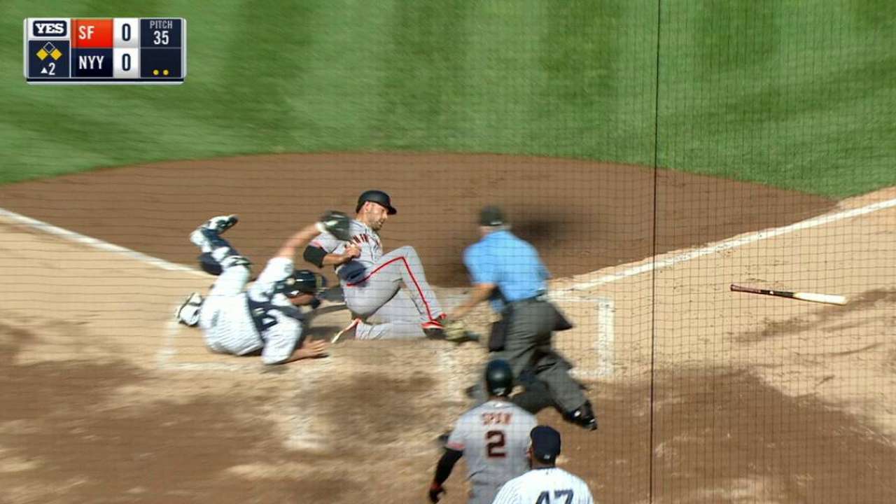 Gregorius cuts down Williamson