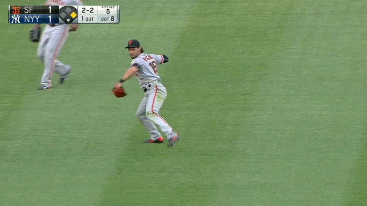 Pagan's tremendous double play