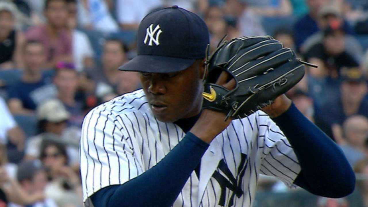 Report: Yankees saying Chapman deal close
