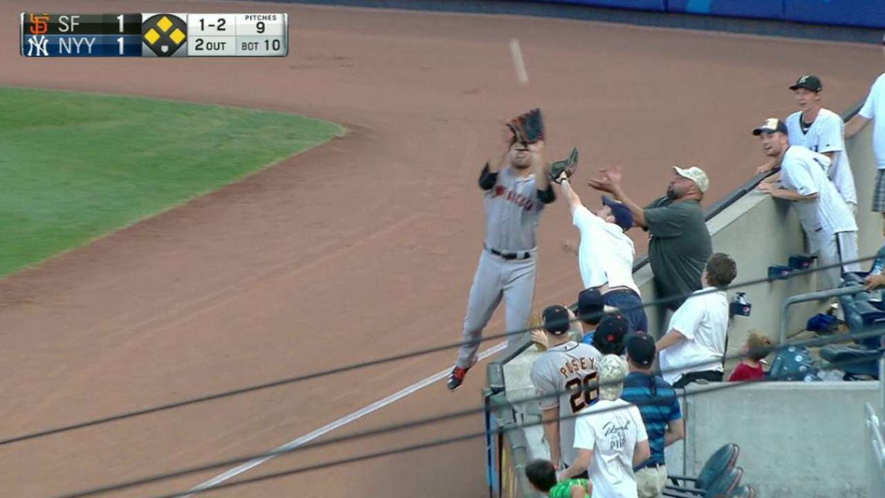 Williamson's great grab in right