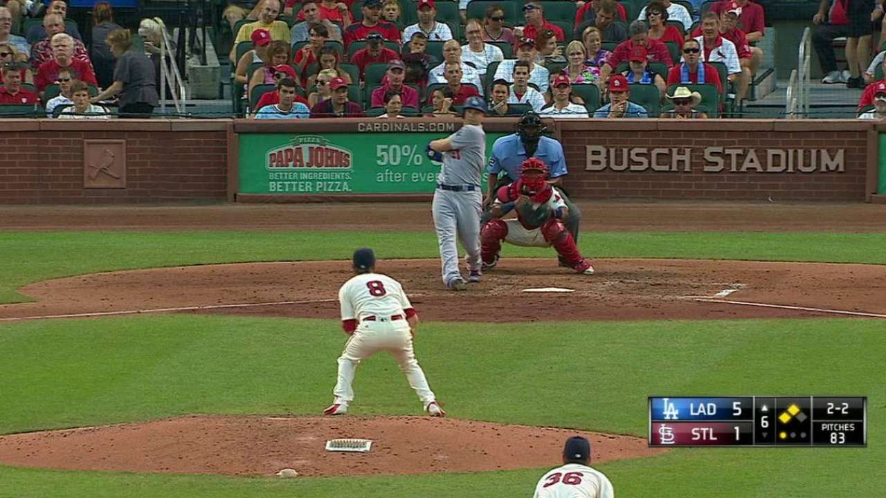 Pederson's RBI single