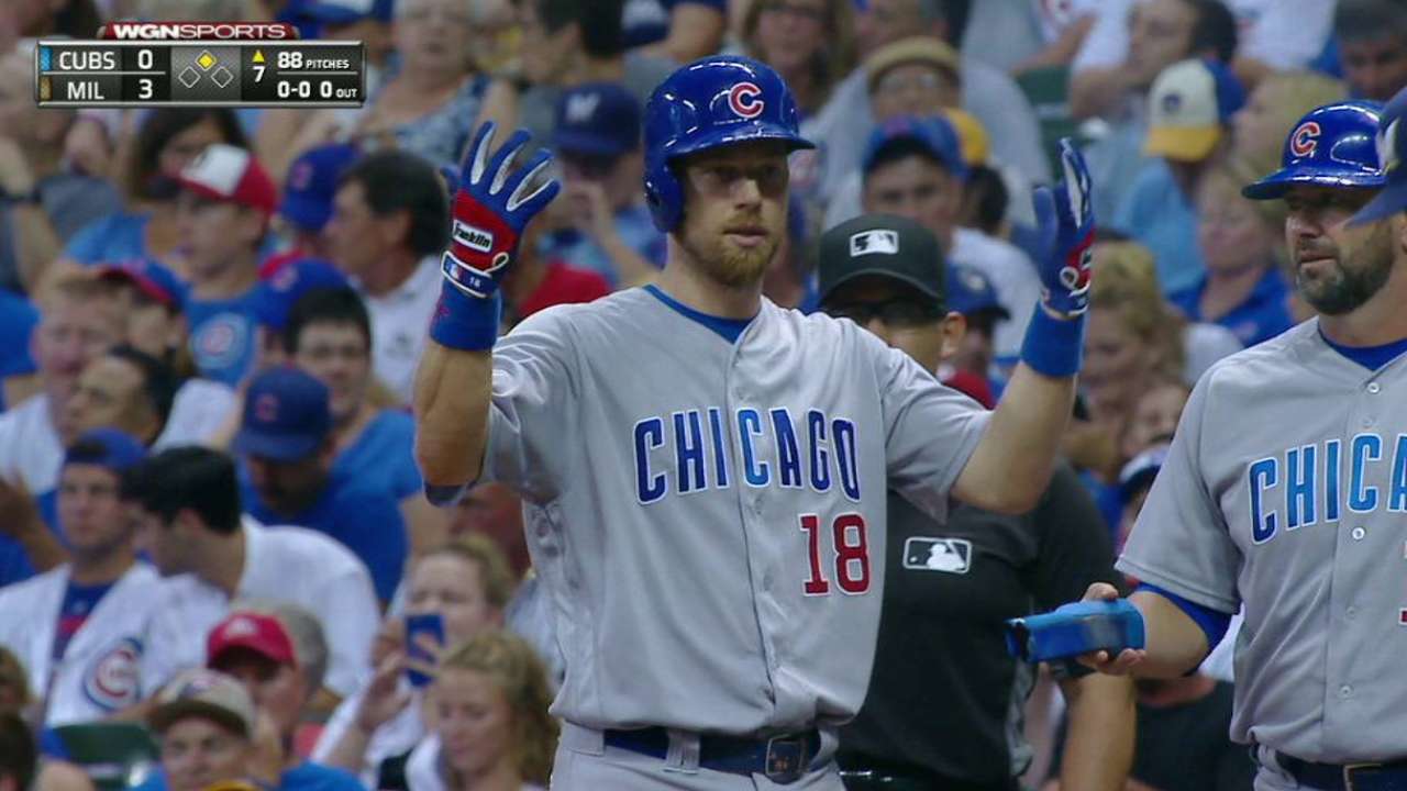 Zobrist, Heyward working hard to end slumps