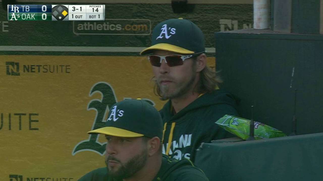 Reddick scratched vs. Rays with sore back