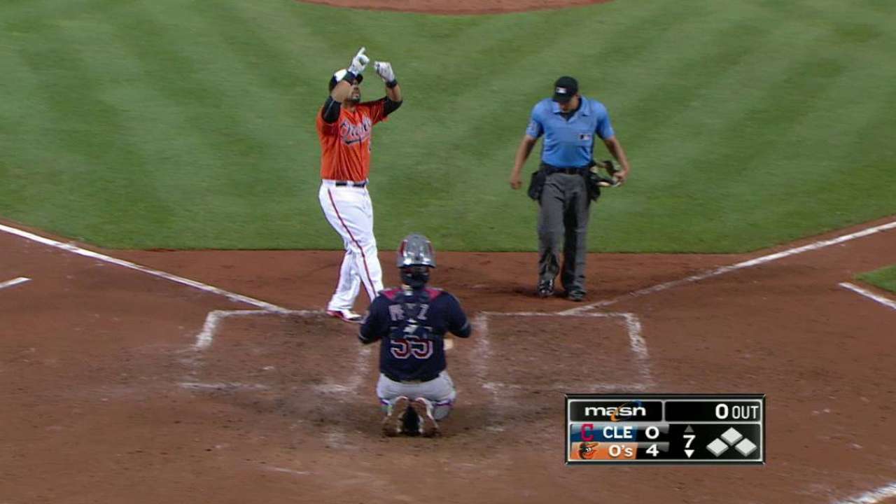 Alvarez's solo homer