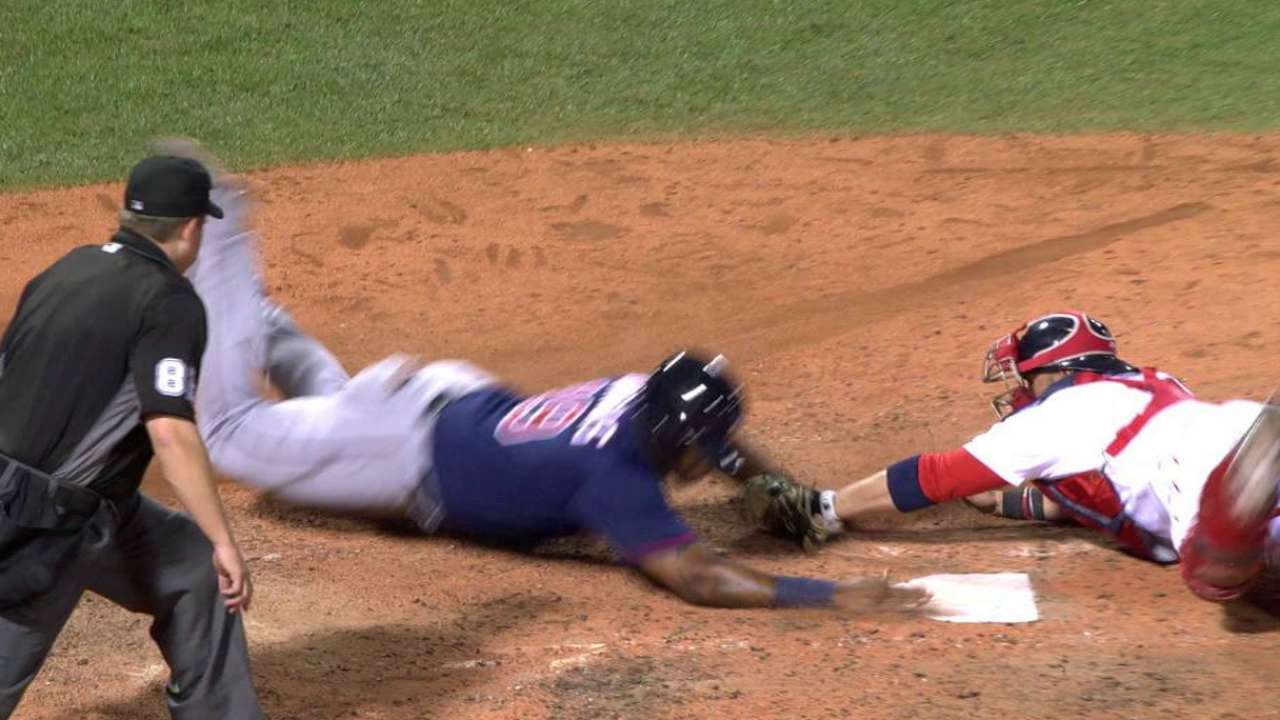 Vargas' perfect slide