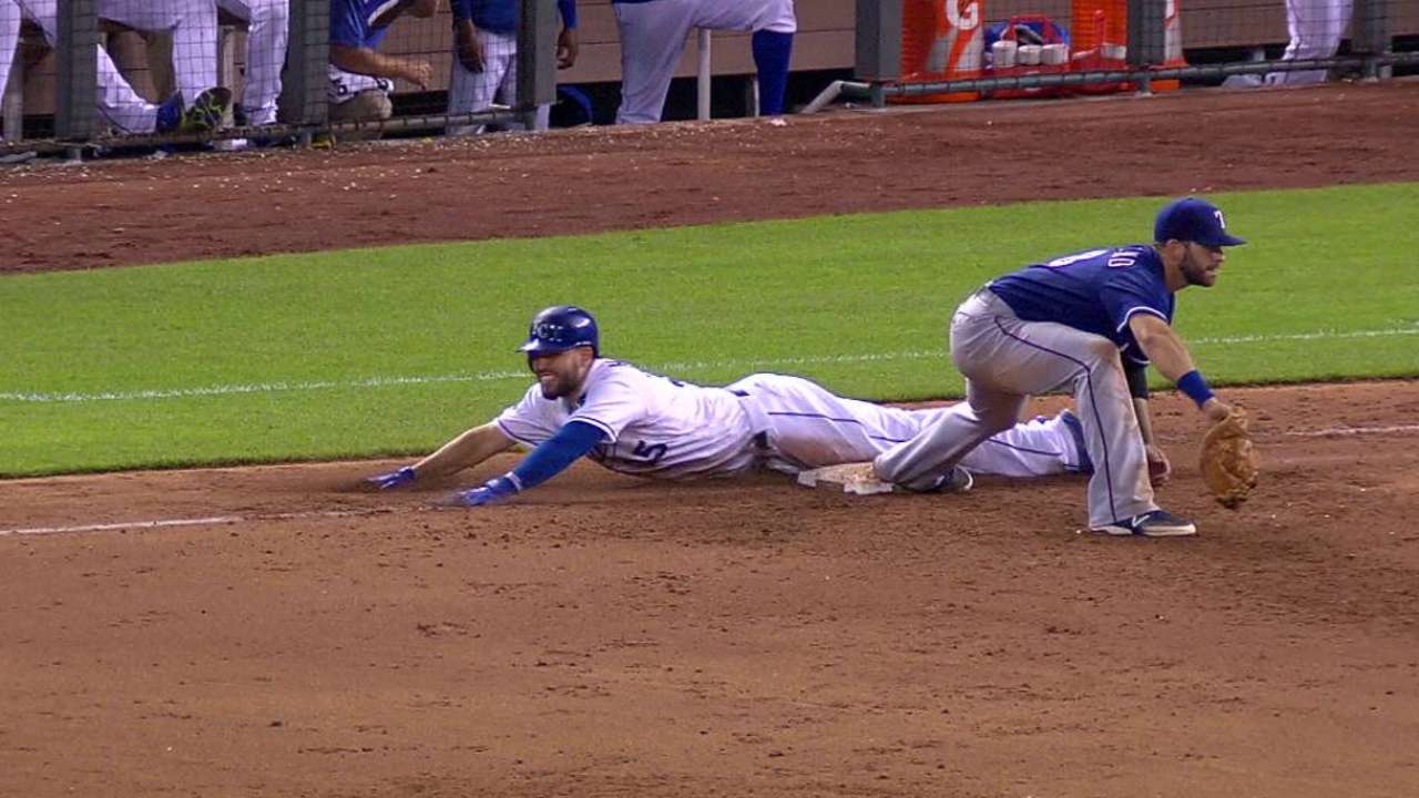 Royals challenge out call