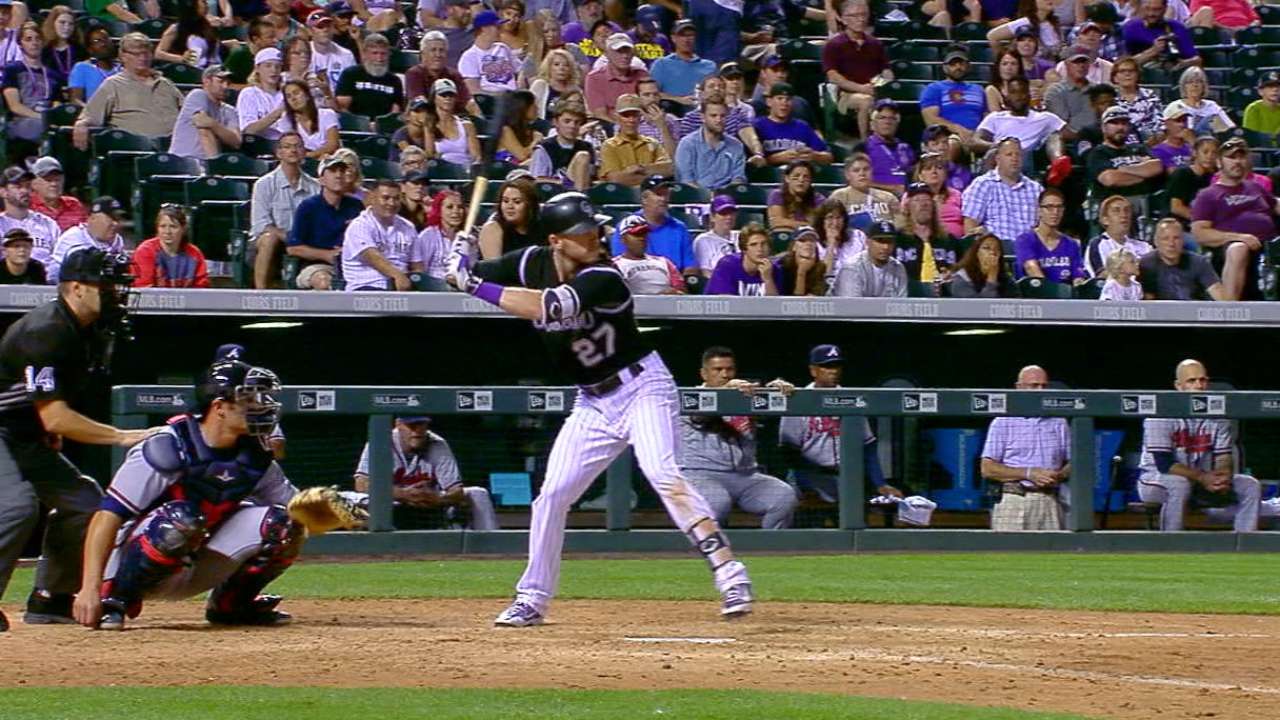 Story's four hits, two homers