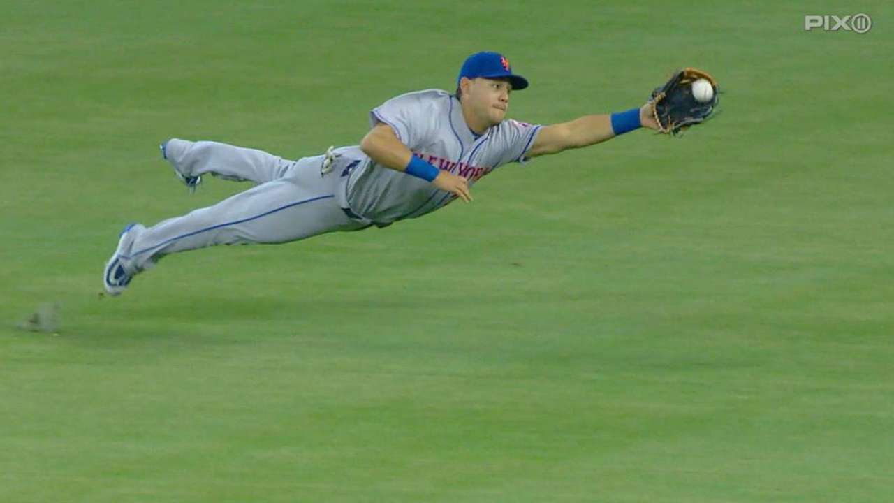 Conforto's impressive grab