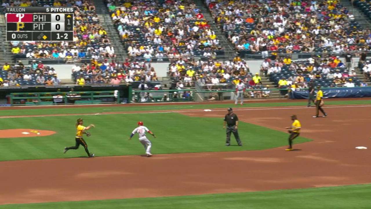 Taillon picks off Hernandez