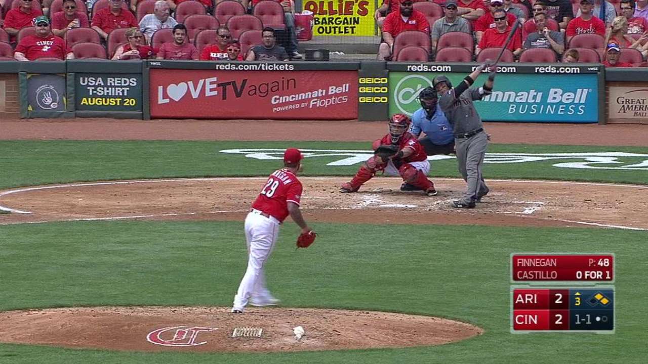 Castillo's three-run home run