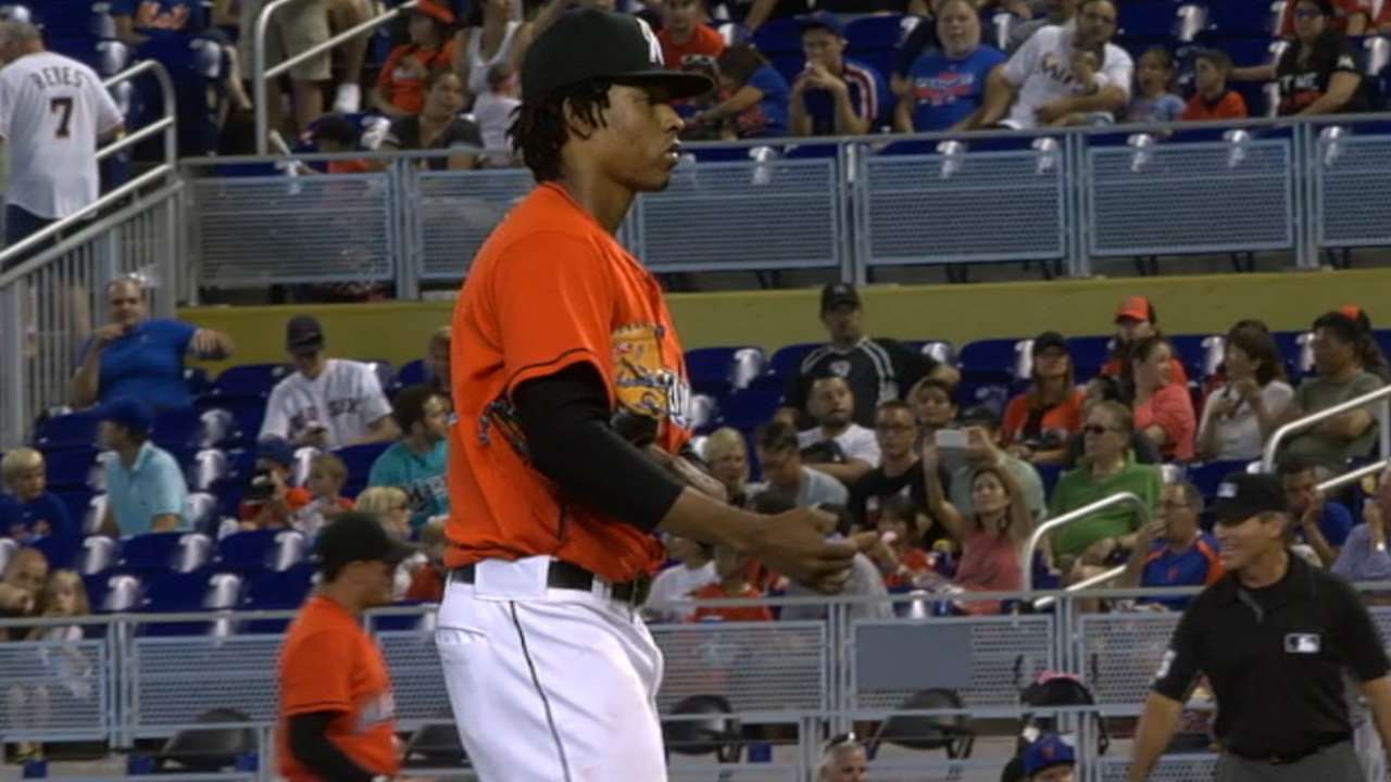 Urena gaining Marlins' trust with another solid start