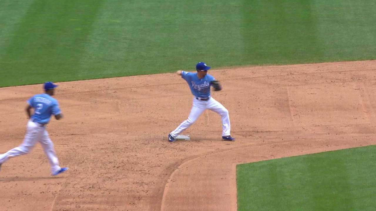 Volquez escapes jam with DP