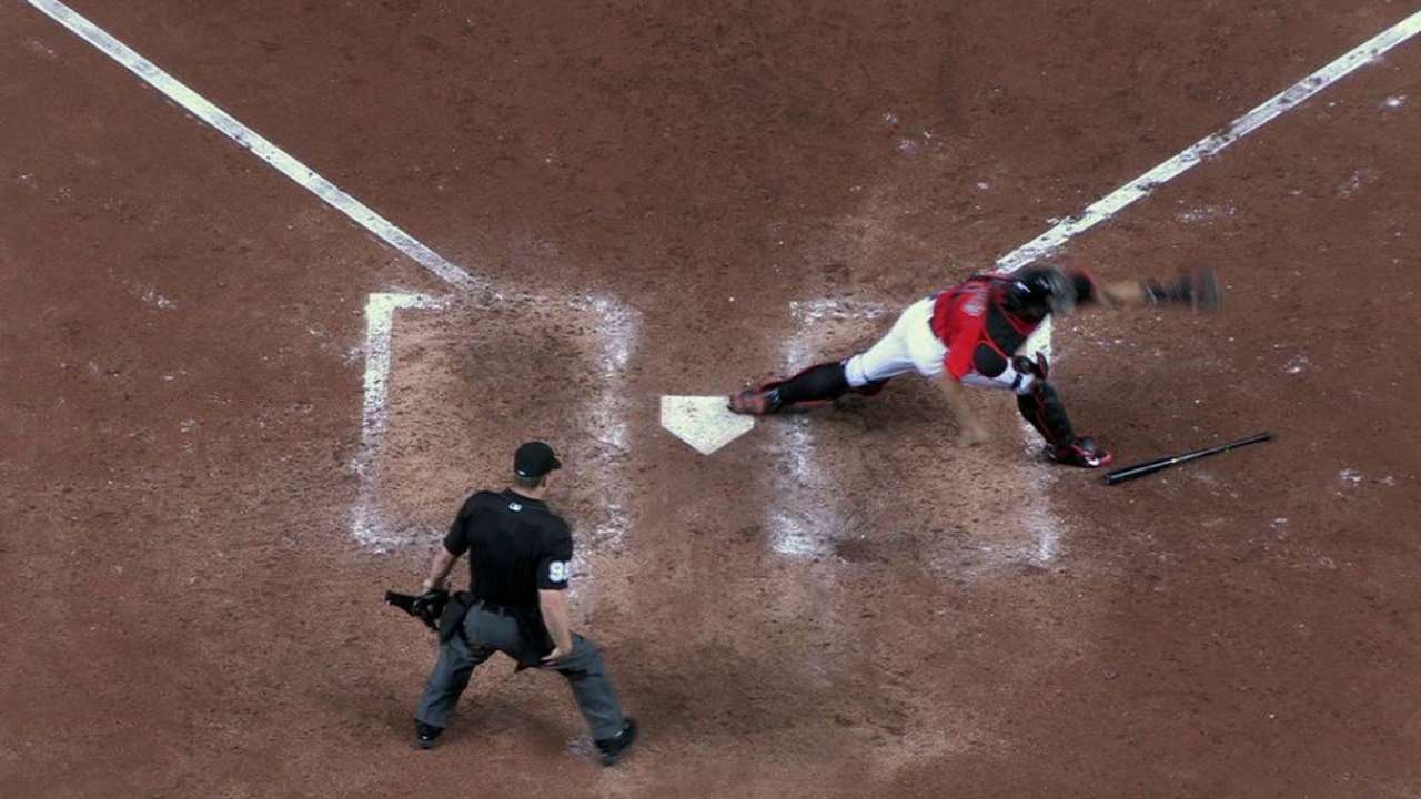 Rojas gets the force at home