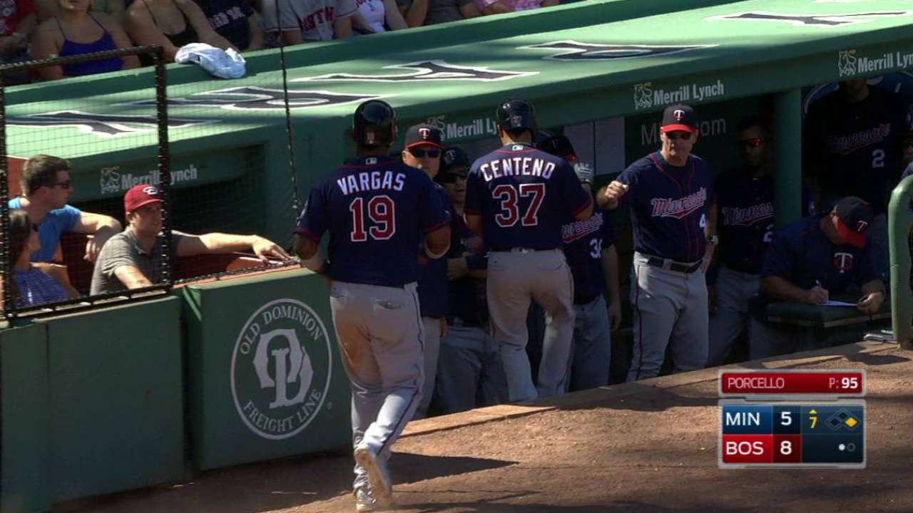 Buxton's two-run single