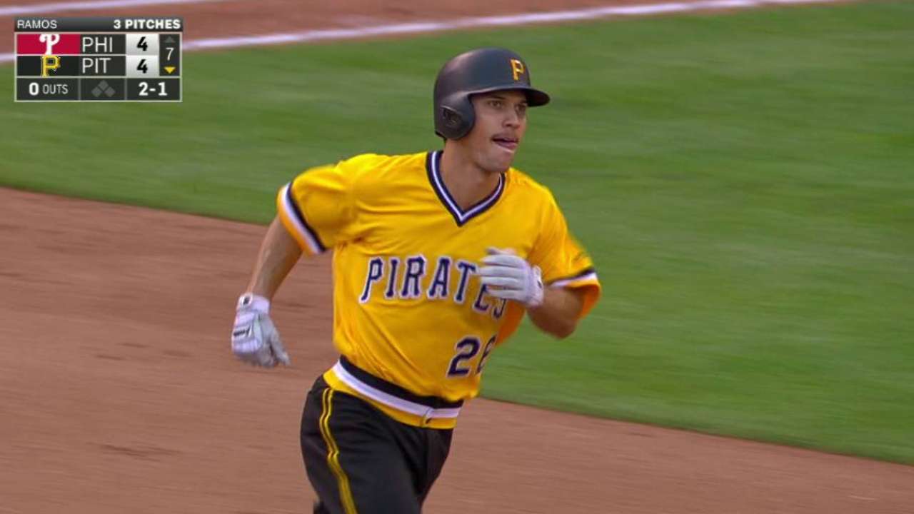 Frazier's first career home run
