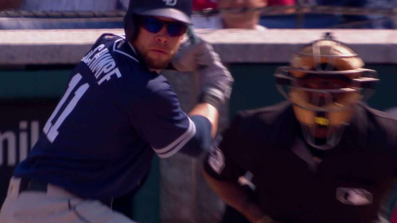 Schimpf's game-tying home run