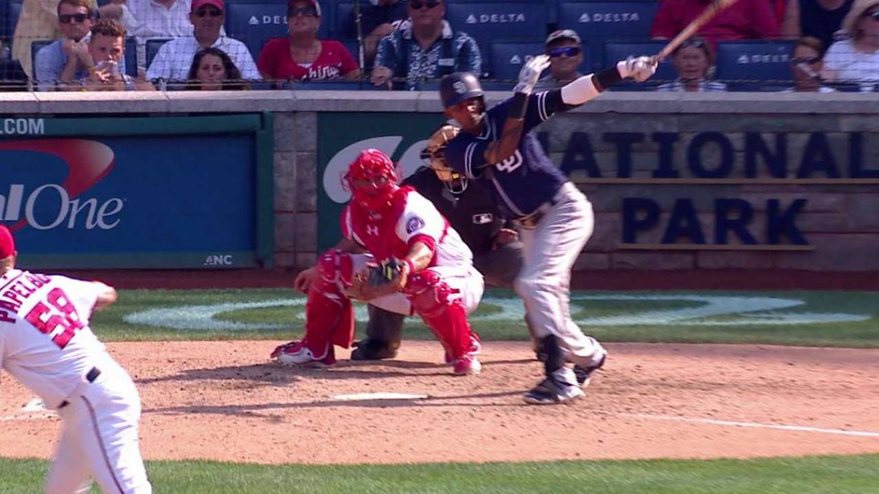 Padres storm past Nationals late in slugfest