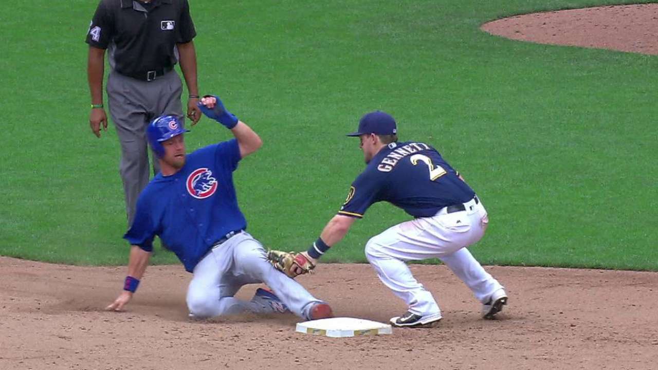 Brewers' double play confirmed
