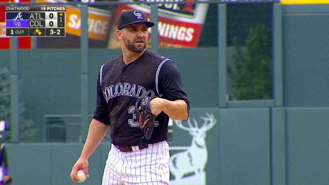 Chatwood's six strikeouts