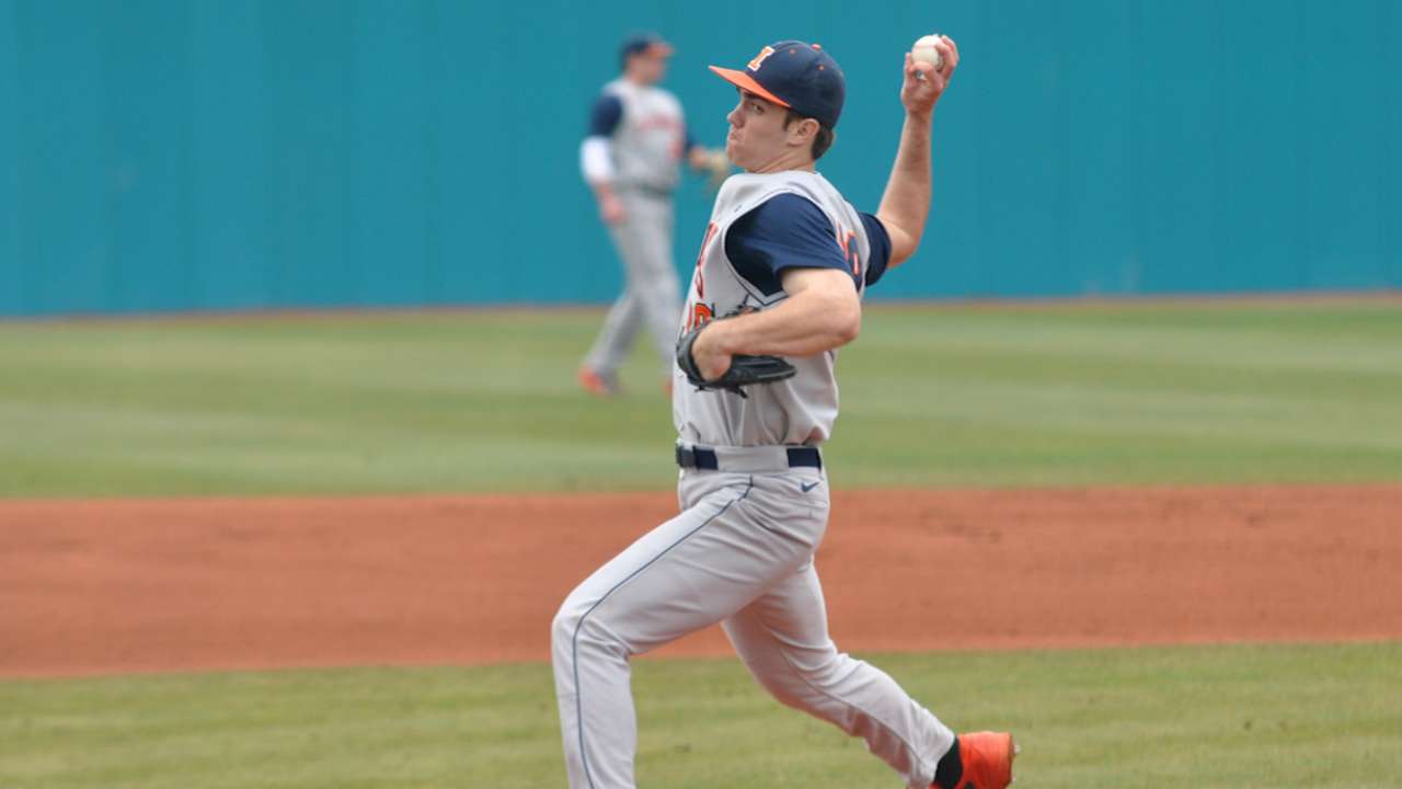 Sedlock climbs to top of O's prospect list