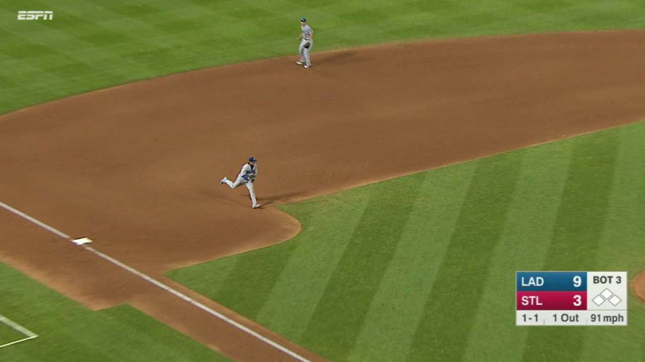Turner's nice play