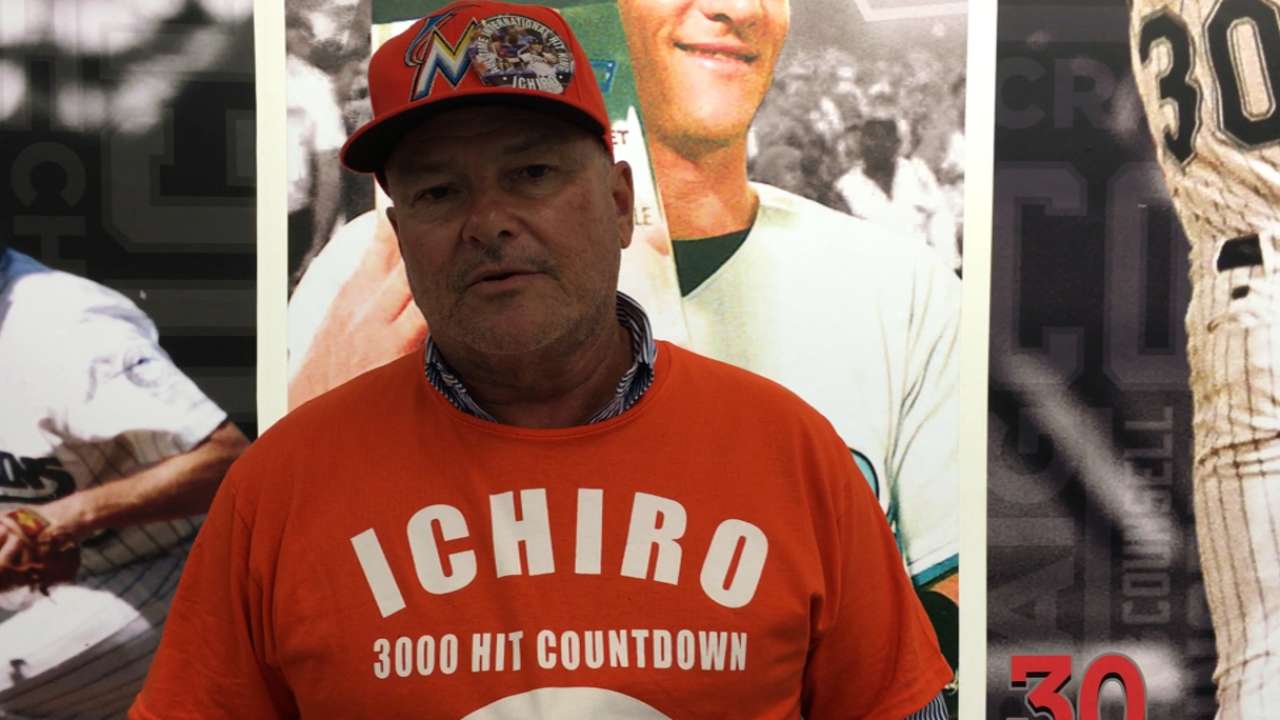Ichiro fans countdown to 3,000
