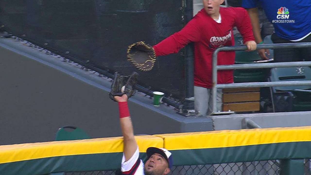 Melky robs Bryant of HR with riveting catch