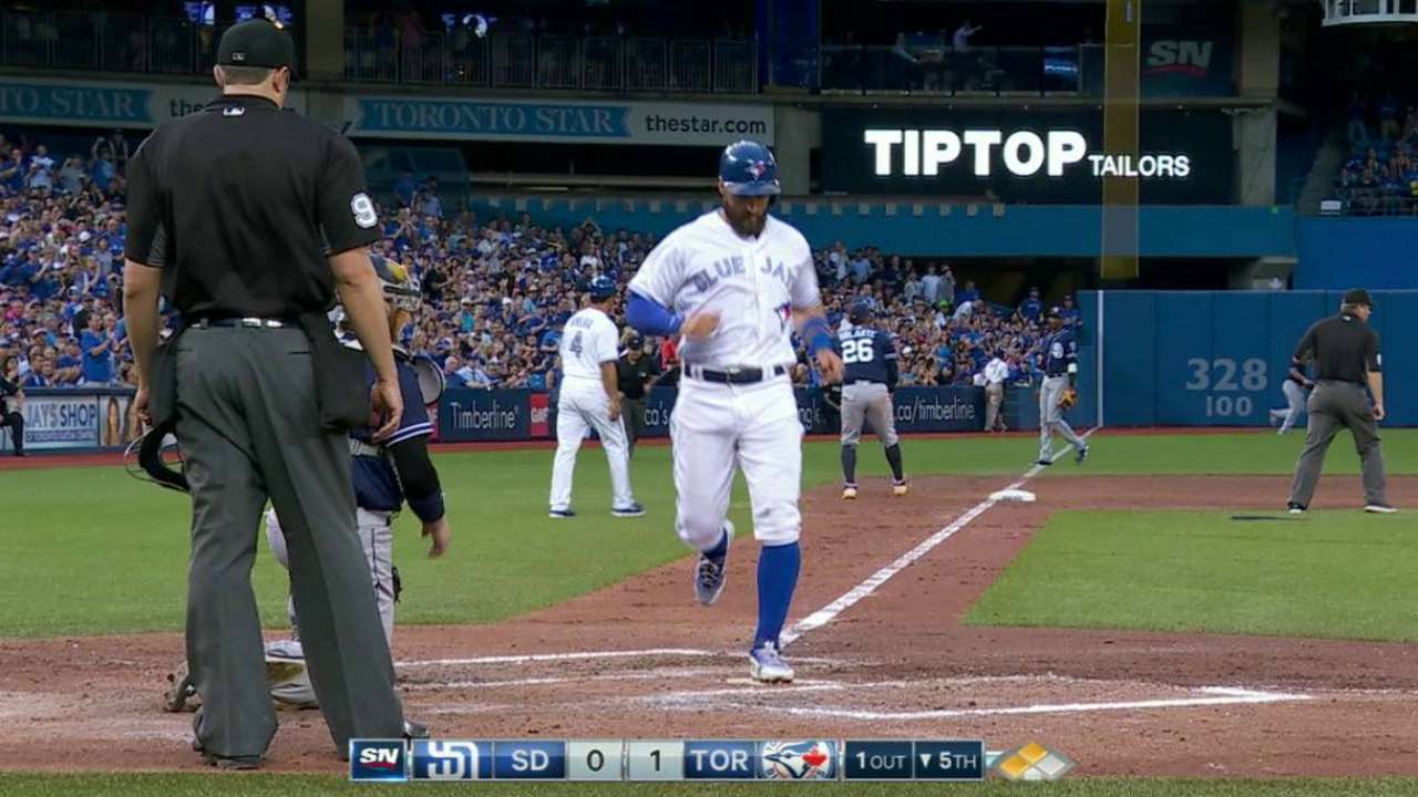 Travis' RBI double down the line