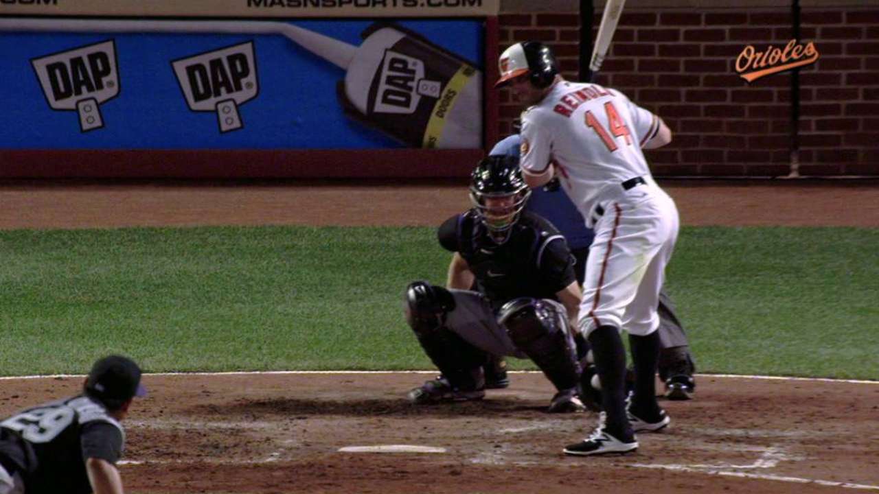 Reimold takes first after HBP