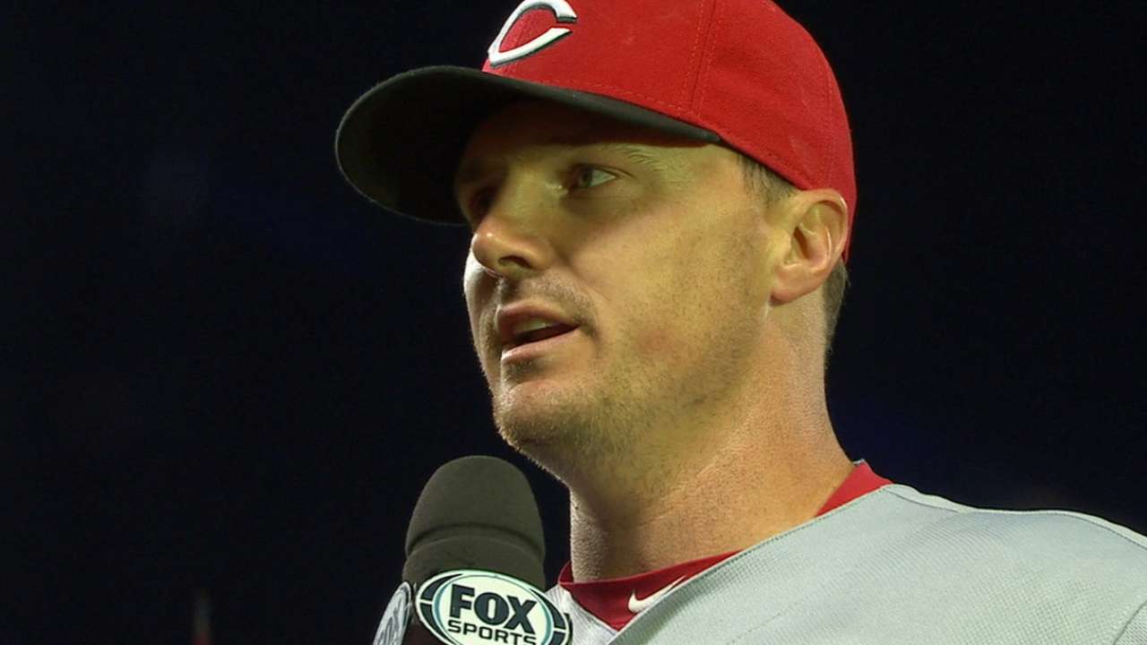 Bruce on two-homer game, rumors
