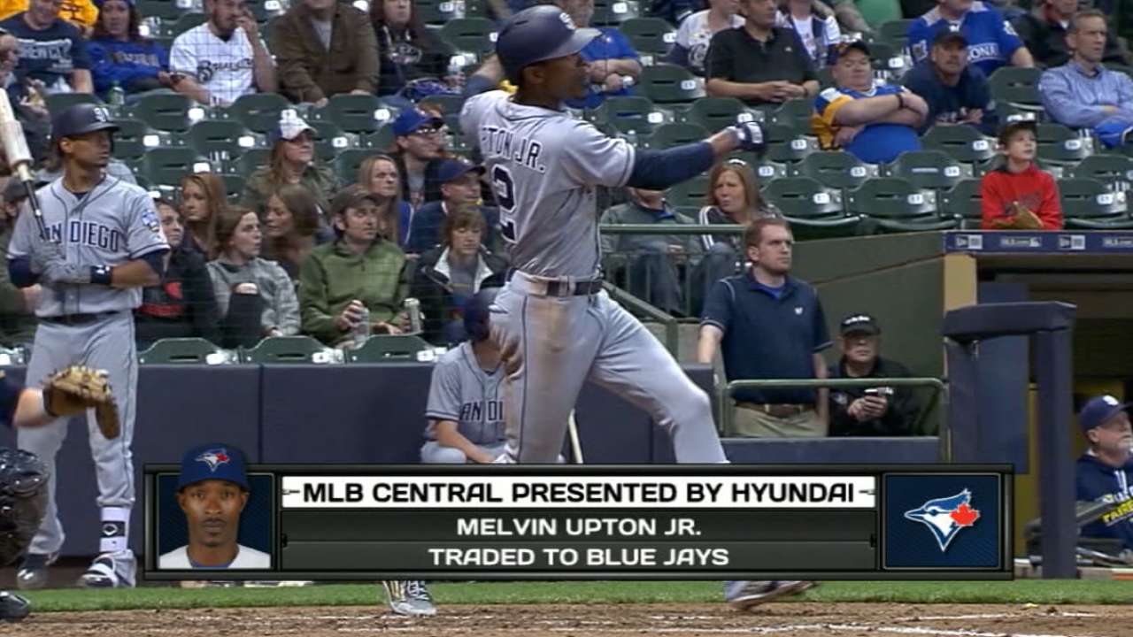 Blue Jays trade for Upton Jr.