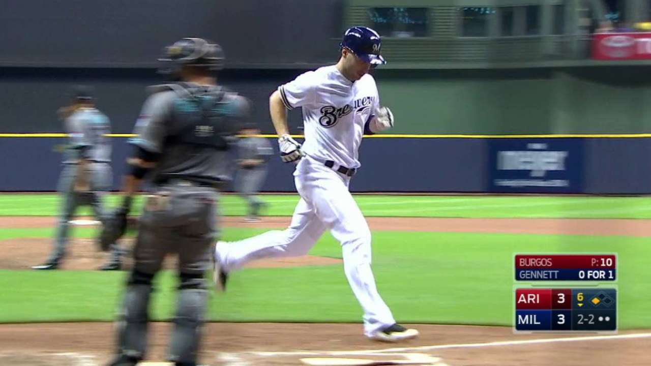 Gennett's RBI single