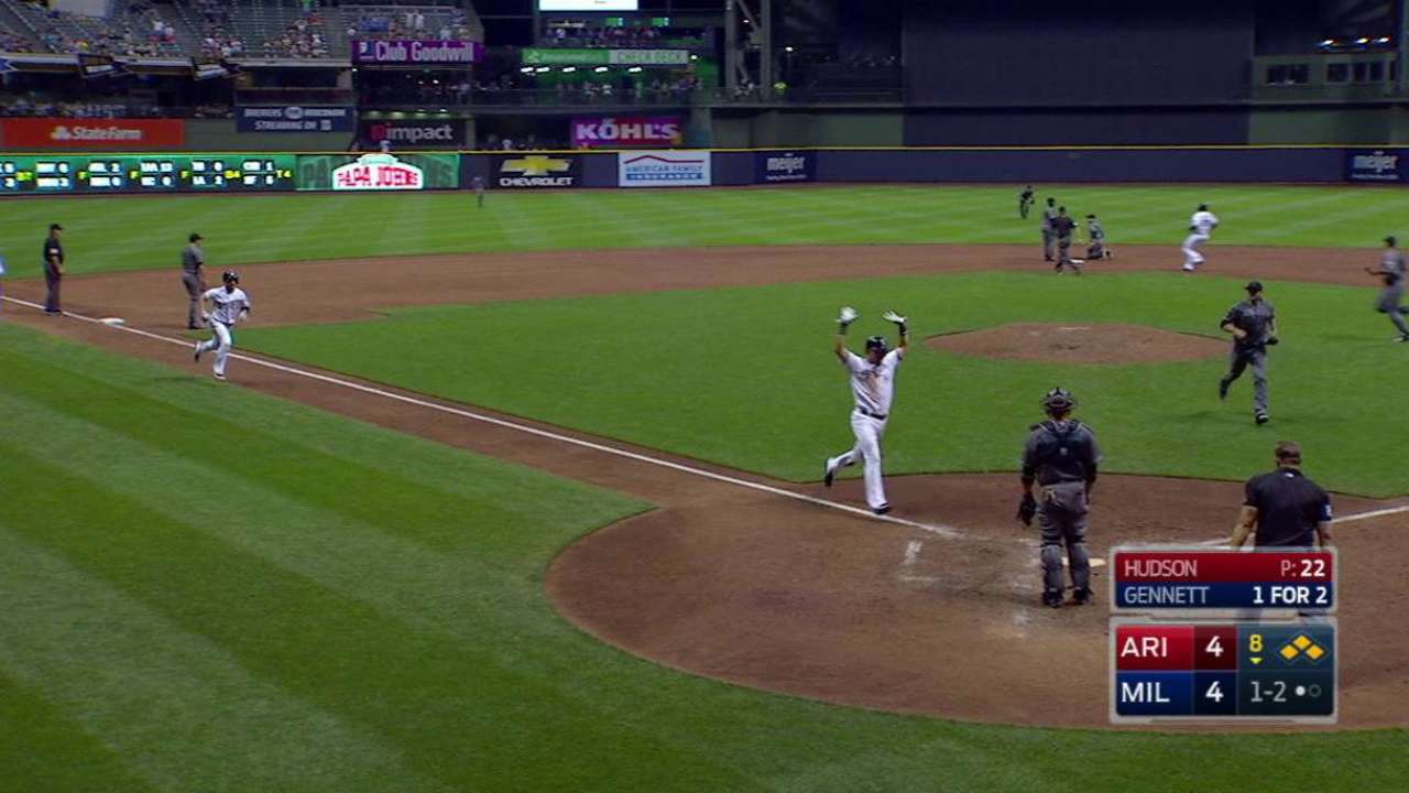 Gennett's soft hit carries weight in victory