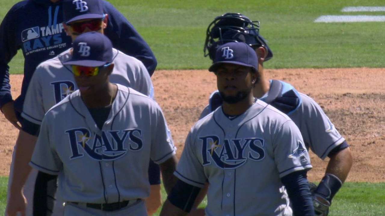Colome shuts the door