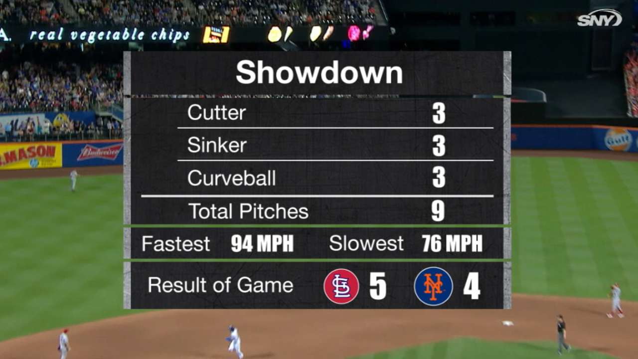 Cespedes' nine-pitch at-bat