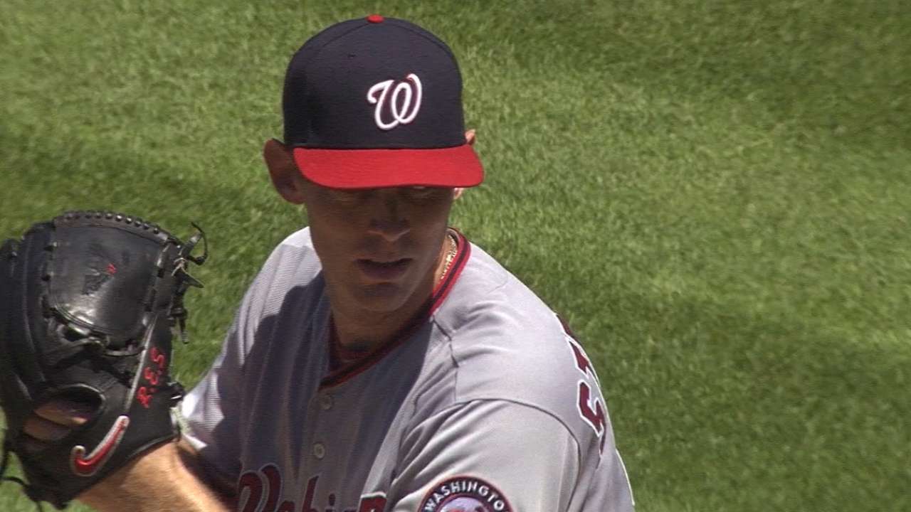 Strasburg shines in 14th win
