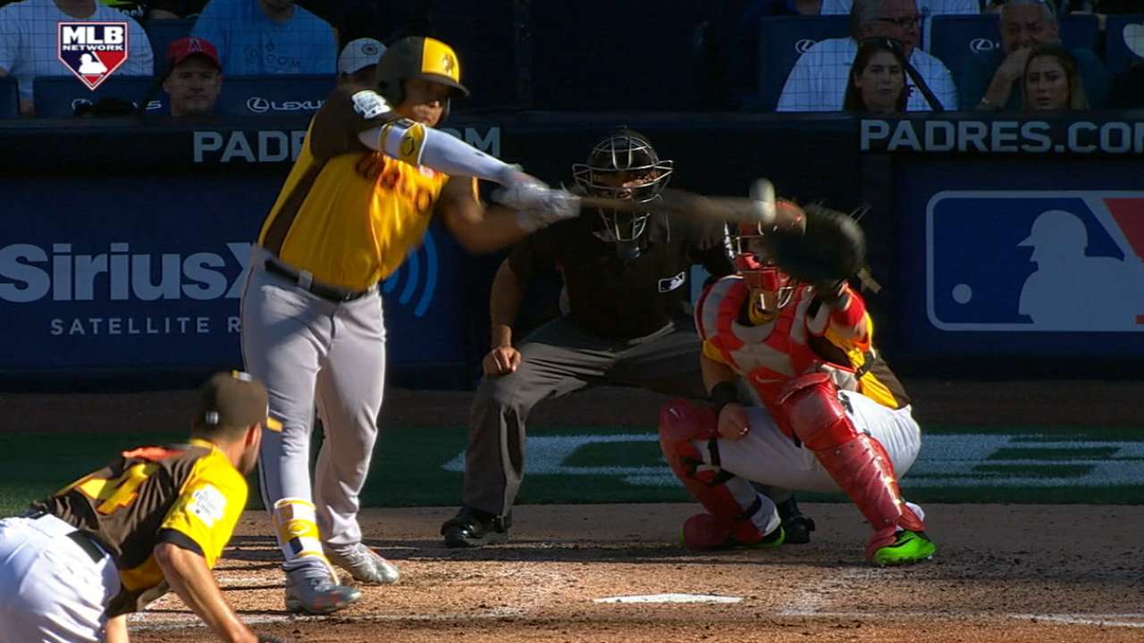 Naylor shows off hitting skills in Futures Game