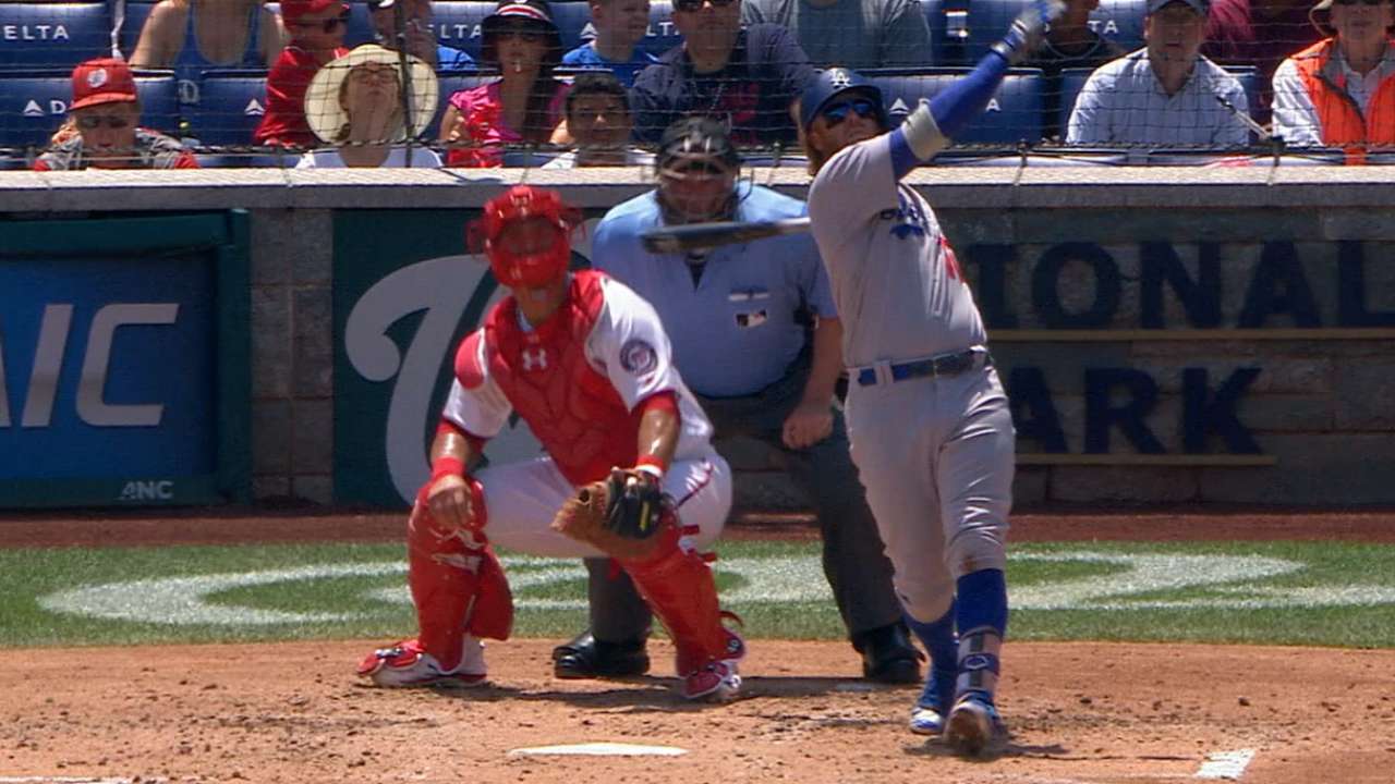 Turner, Dodgers hand Strasburg 1st loss of '16