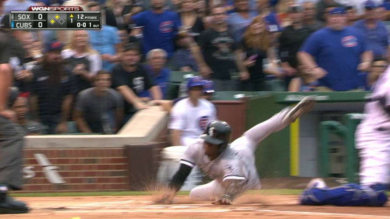 Melky's RBI double