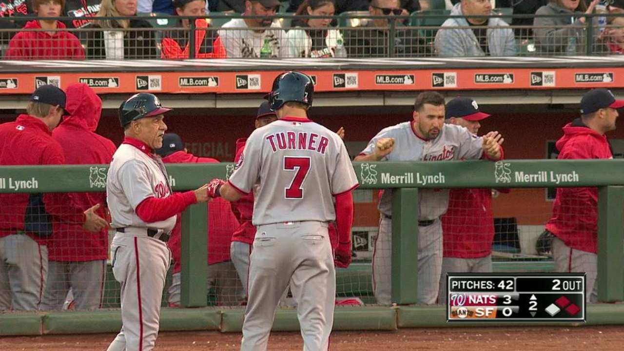 Turner's RBI single