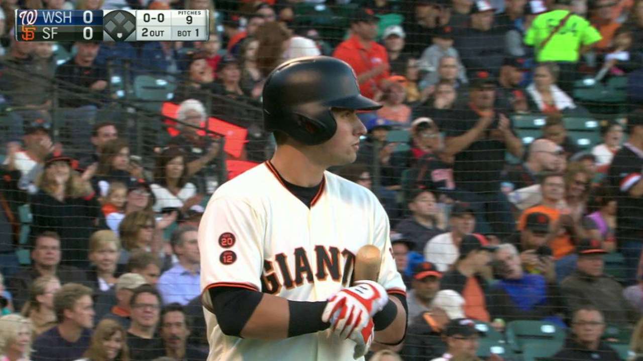 Panik makes long-awaited return to Giants