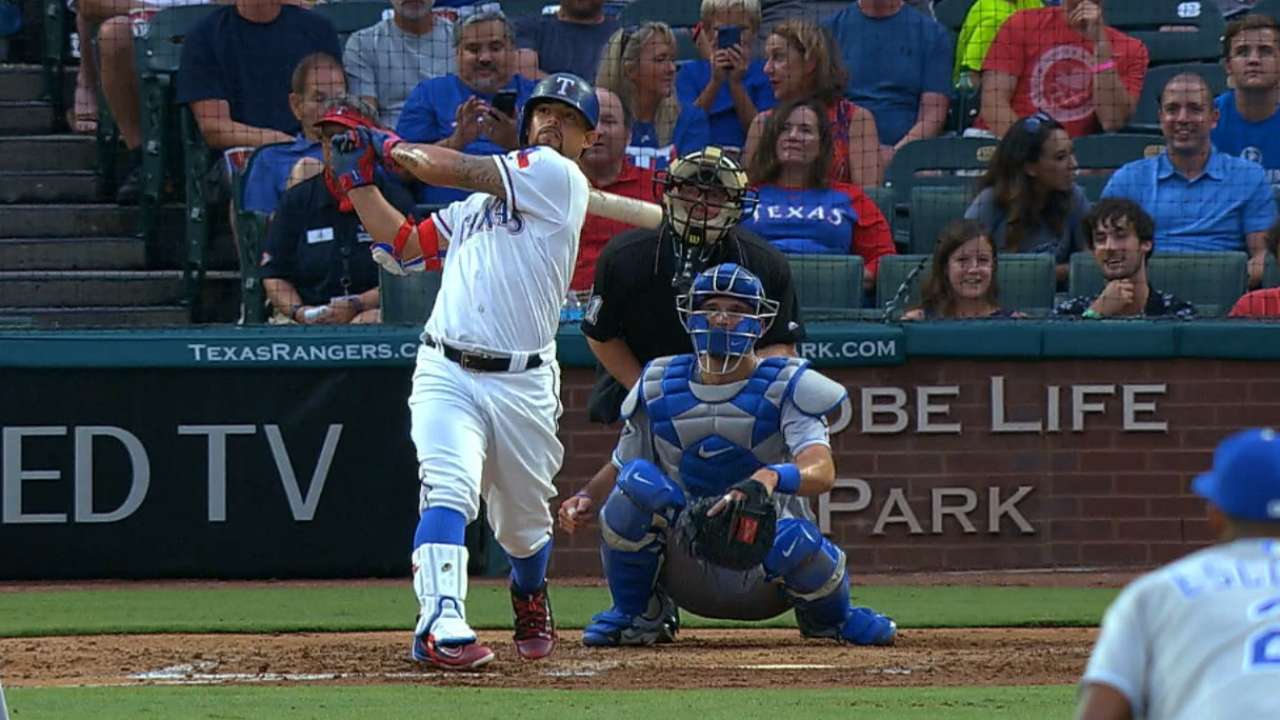 Odor y Ventura exhibieron su rivalidad amistosa en Texas