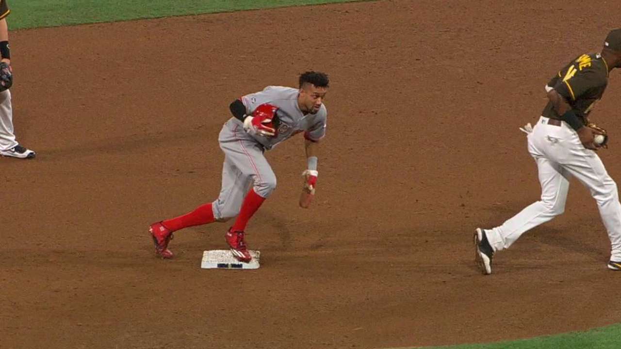 Hamilton steals 35th base