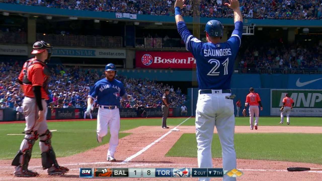 Pillar, Travis lengthen Blue Jays' lineup