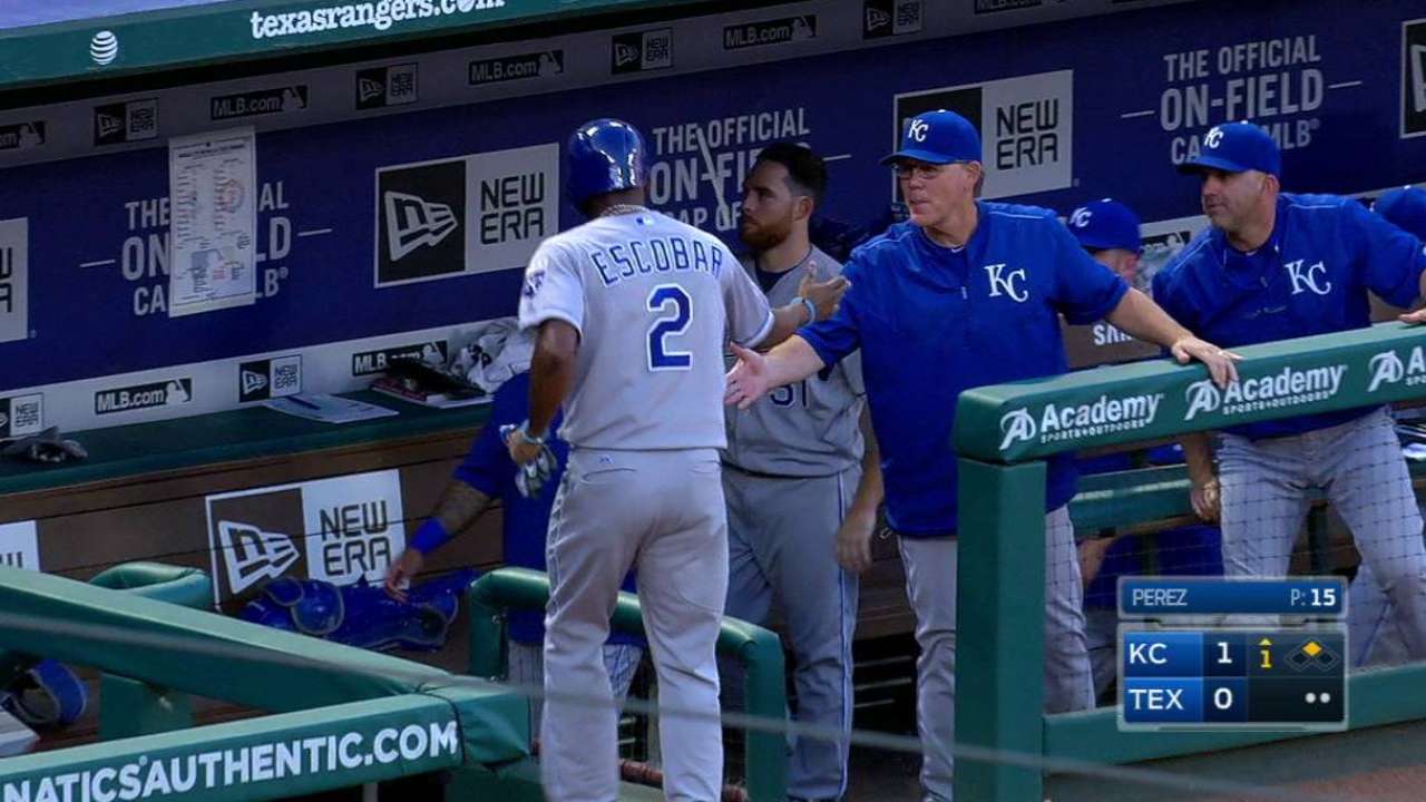 Hosmer's RBI groundout