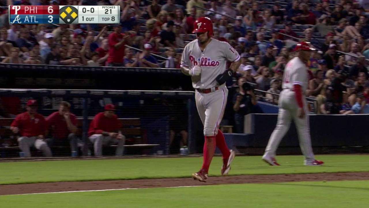 Herrera's RBI walk