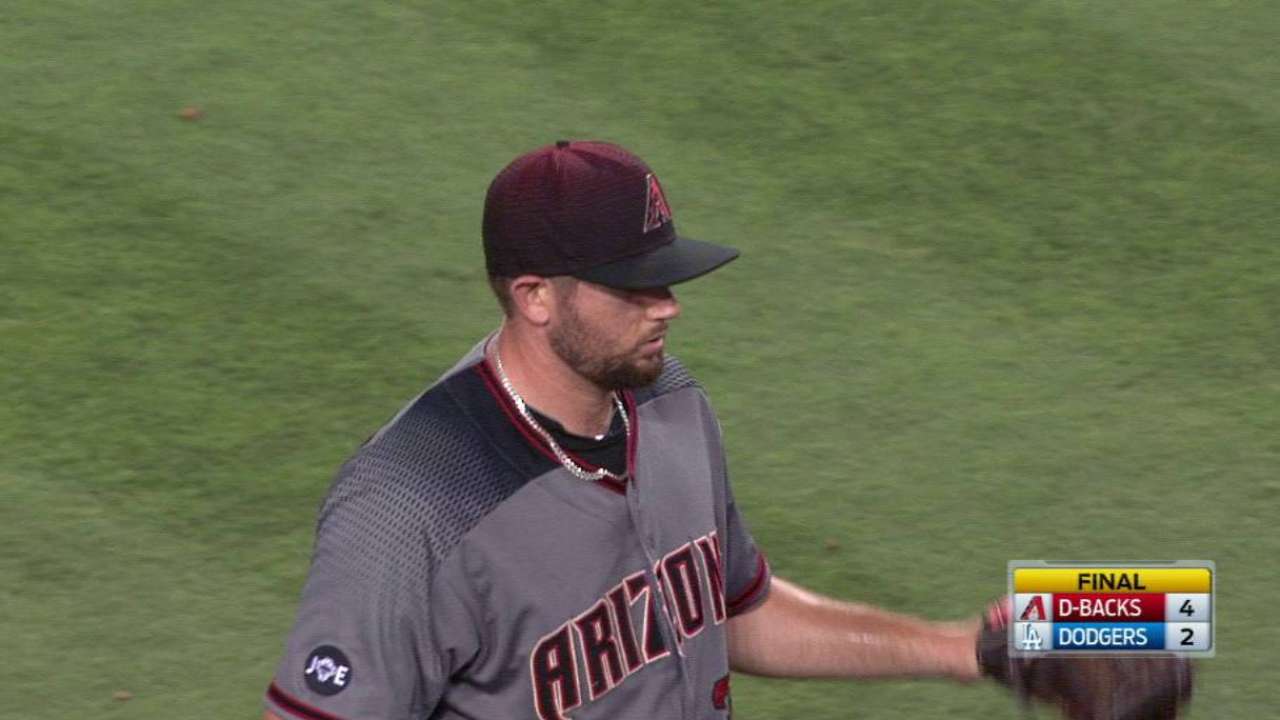 Barrett completes the save