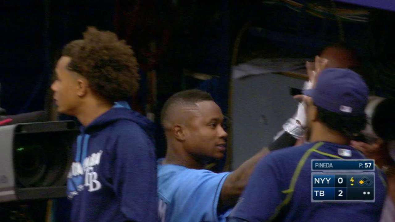 Beckham's out plates Souza Jr.