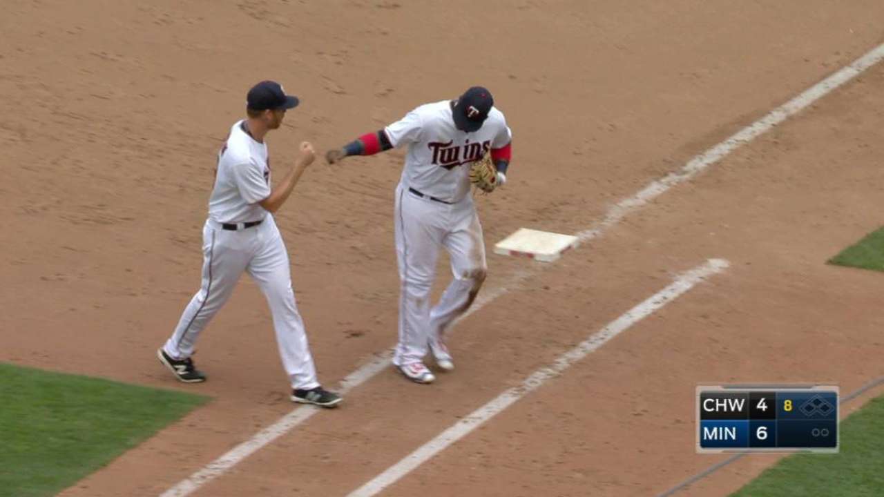Tonkin gets out of a jam